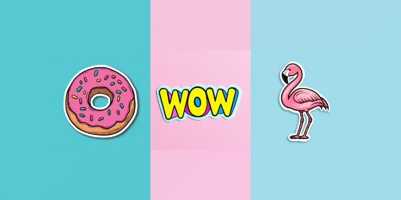 Pop Style Sticker Collections generated by undefined