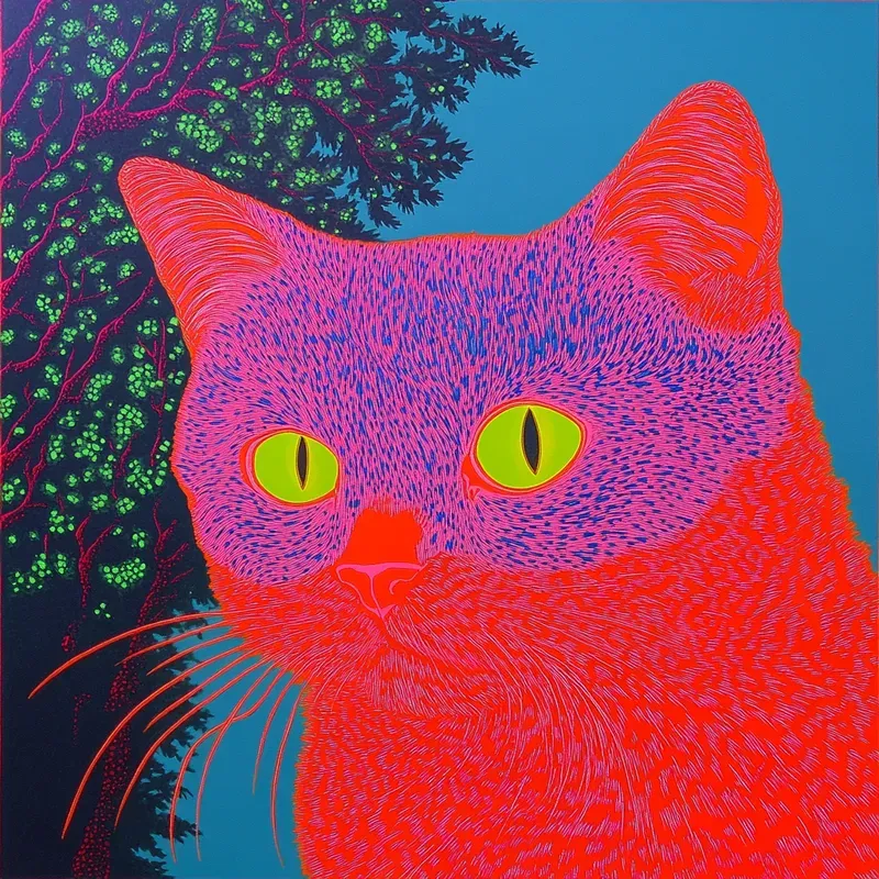Psychedelic Pop Art Abstracts