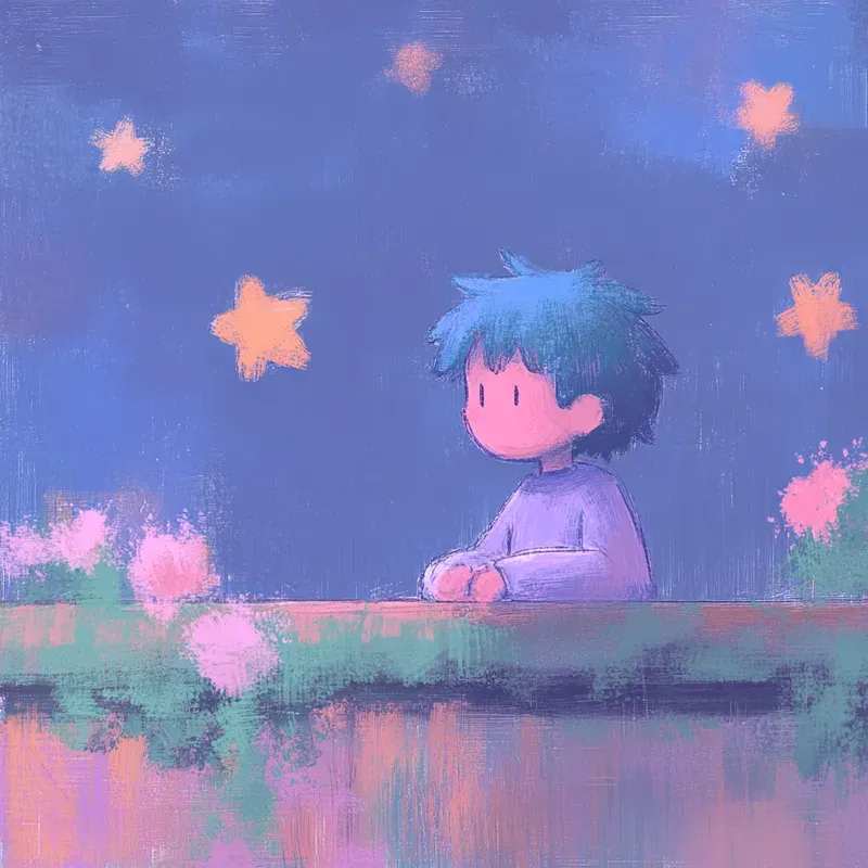 Whimsical Animeinspired Pastel Scenes