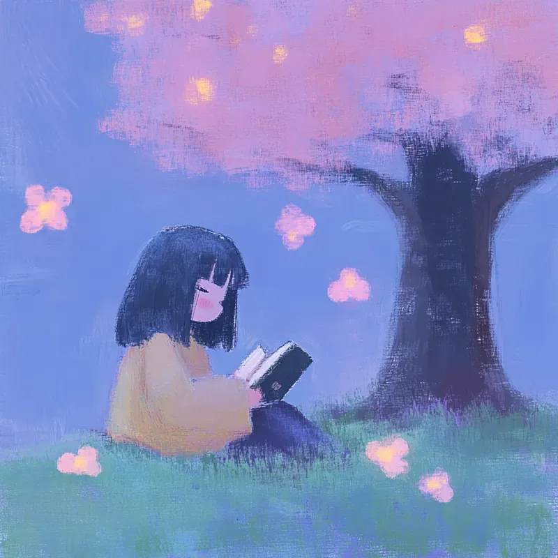 Whimsical Animeinspired Pastel Scenes