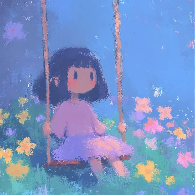 Whimsical Animeinspired Pastel Scenes