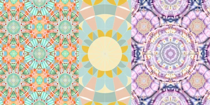 Modern Buddhist Mandala Patterns generated by undefined