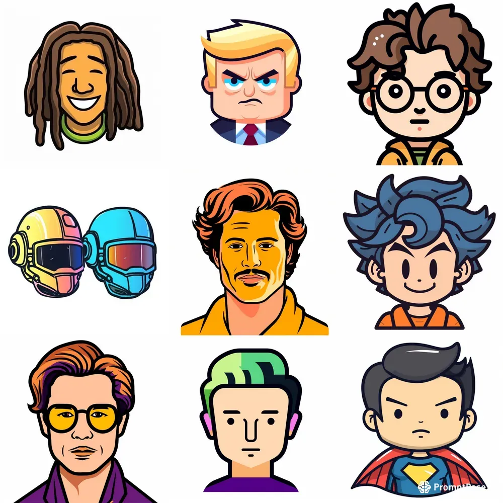 Avatars Of Popular Characters