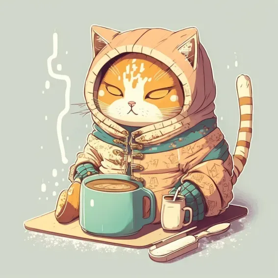 Japanese Themed Cats
