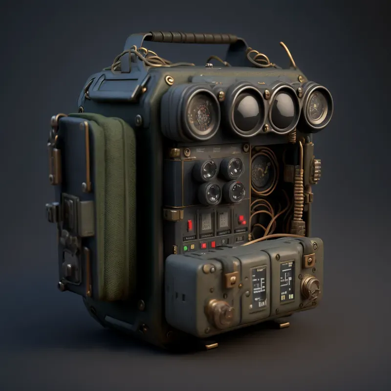 Alien Machines And Electronics