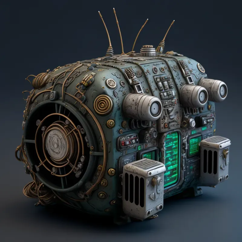 Alien Machines And Electronics