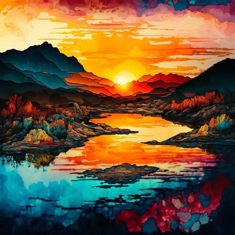 Alcohol Ink Art