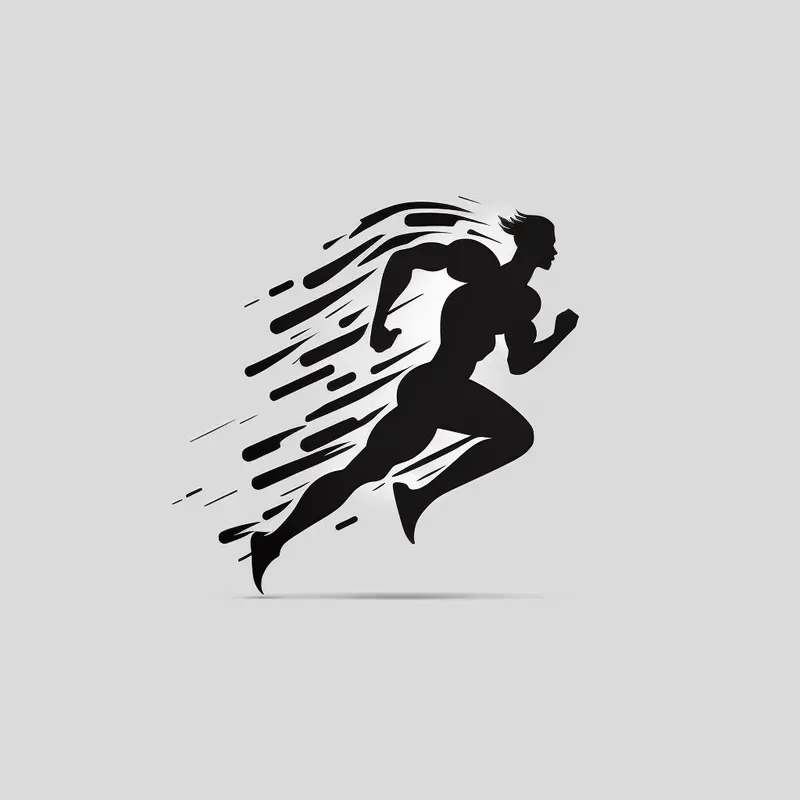 Modern Black And White Logos