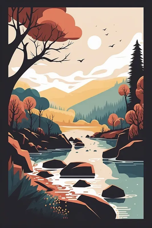 Amazing Landscape Illustrations