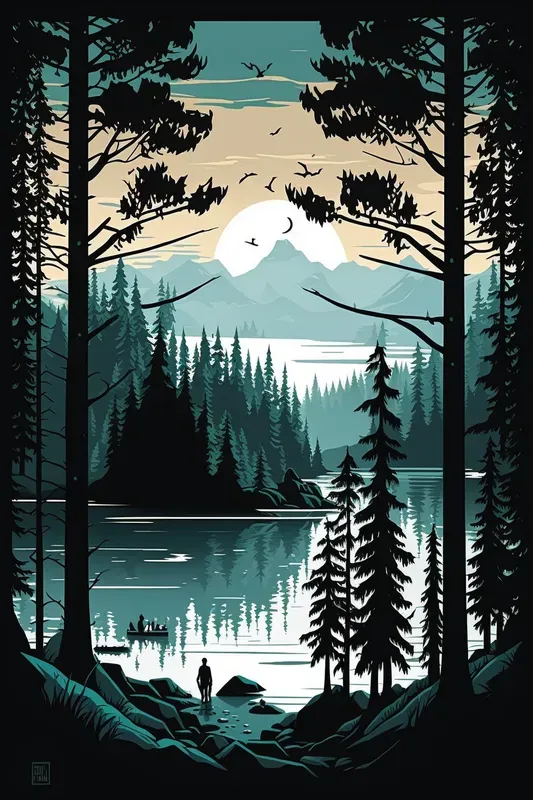 Amazing Landscape Illustrations