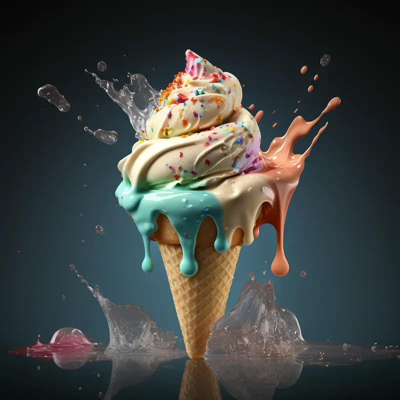Ice Cream Product Photos