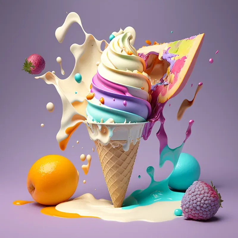 Ice Cream Product Photos