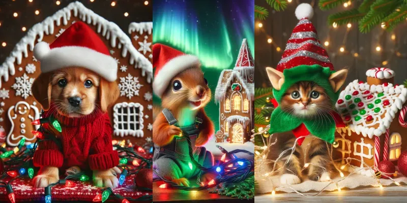 Festive Fuzz Christmas Editions generated by undefined