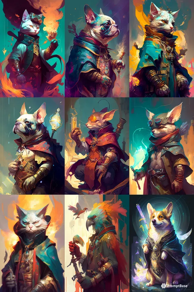 Fantasy Animal Portraits