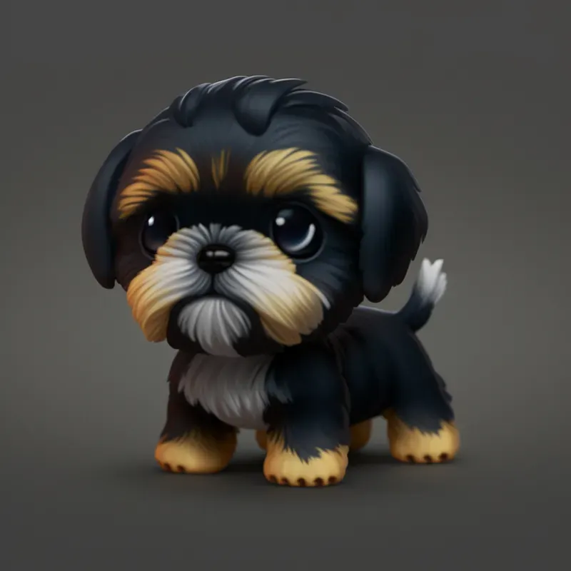 Cute 3D Cartoon Pets