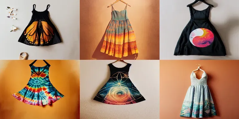 Sundress Design Product Photo generated by undefined
