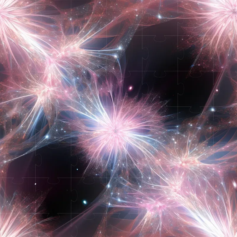 Abstract Colorful Repeating Patterns