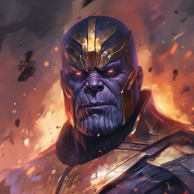 Close Up Marvel Heroes And Villains