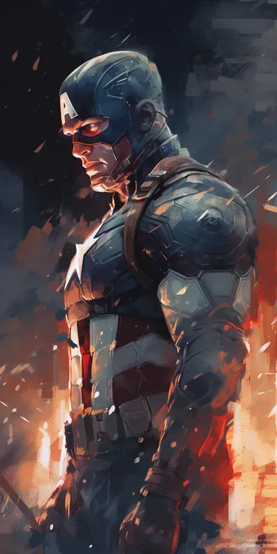 Close Up Marvel Heroes And Villains