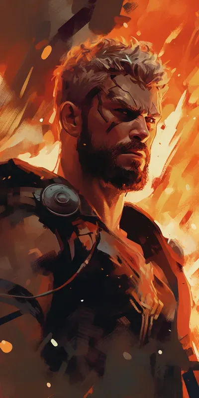 Close Up Marvel Heroes And Villains