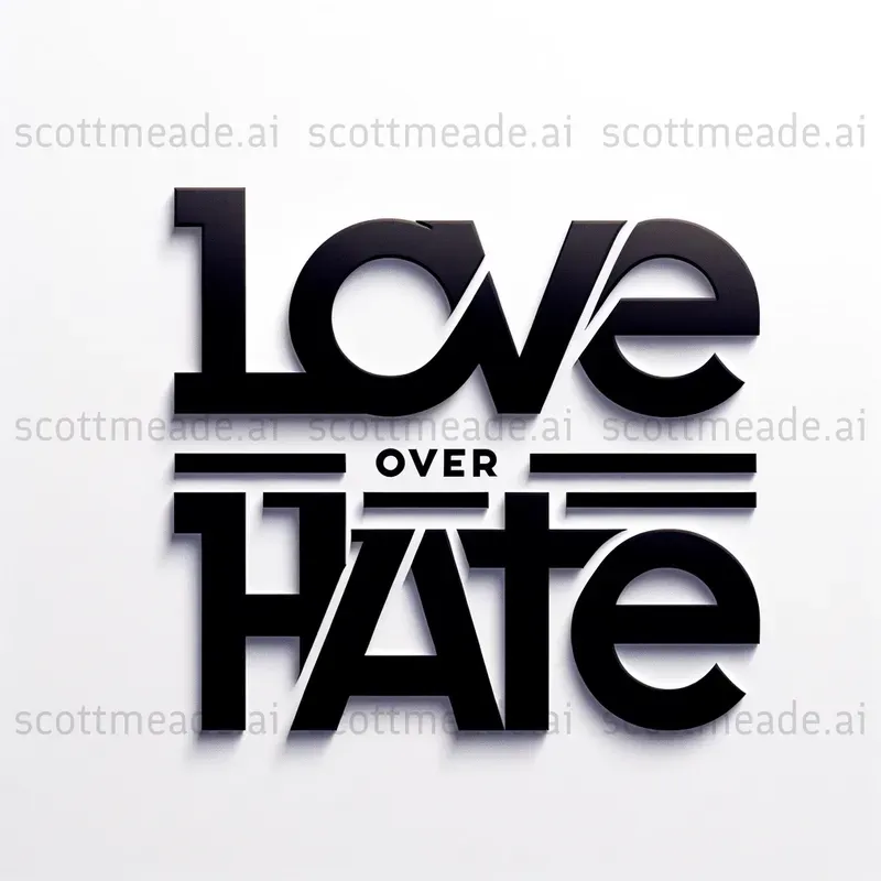 Bold Statement Typography Design