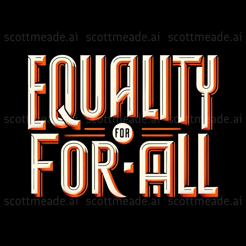 Bold Statement Typography Design