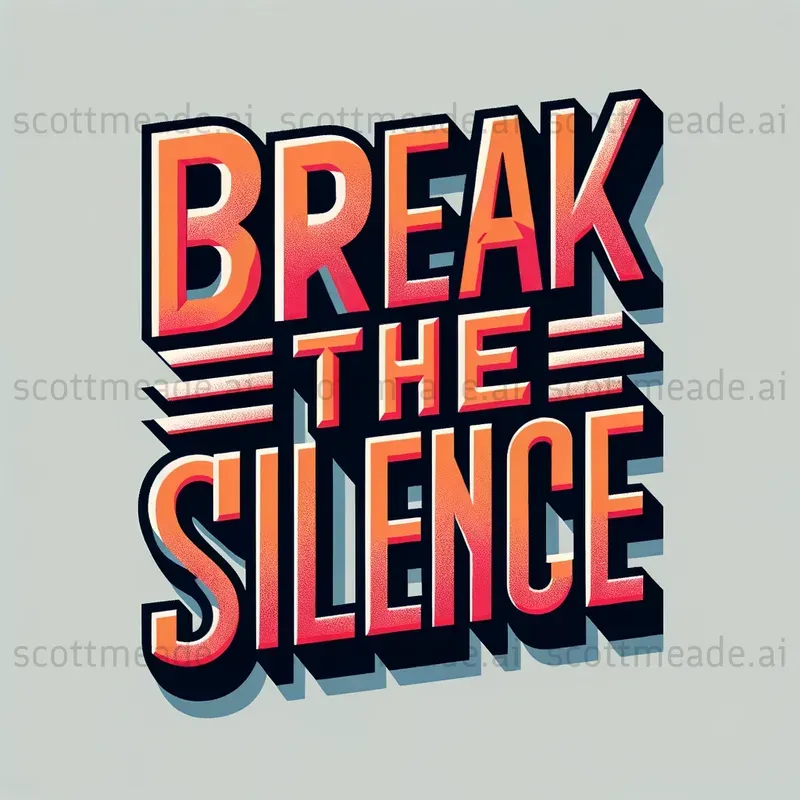 Bold Statement Typography Design