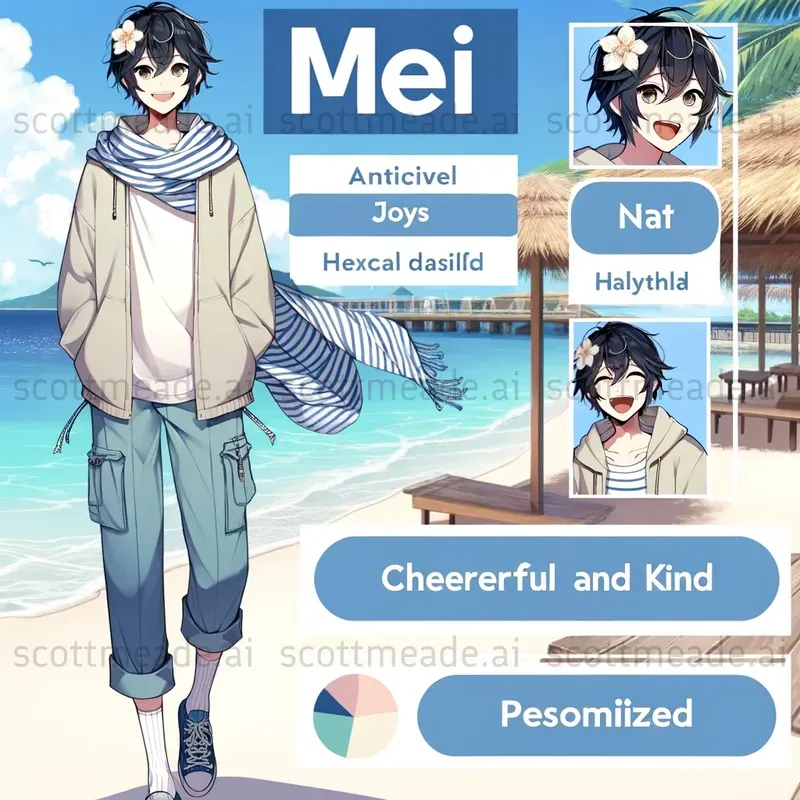 Anime Characters And Name Visualizations