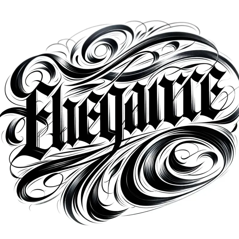 Elegant Calligraphy Art Composer