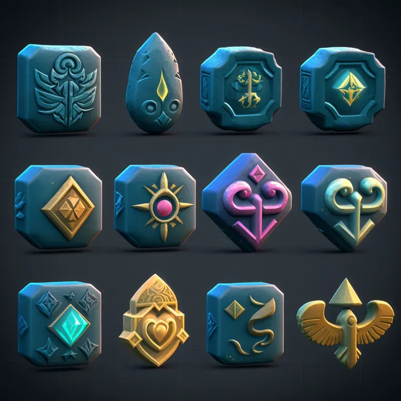 RPG Rune Game Assets