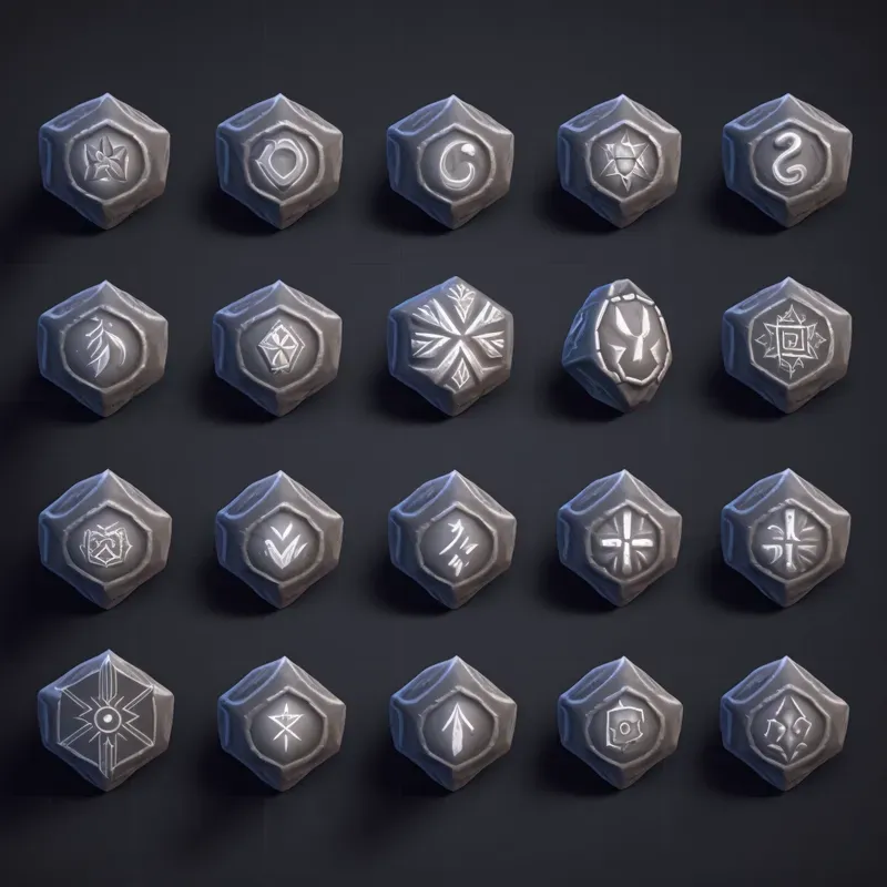 RPG Rune Game Assets