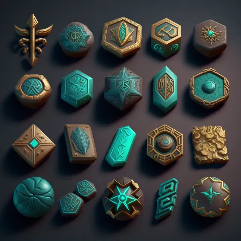 RPG Rune Game Assets