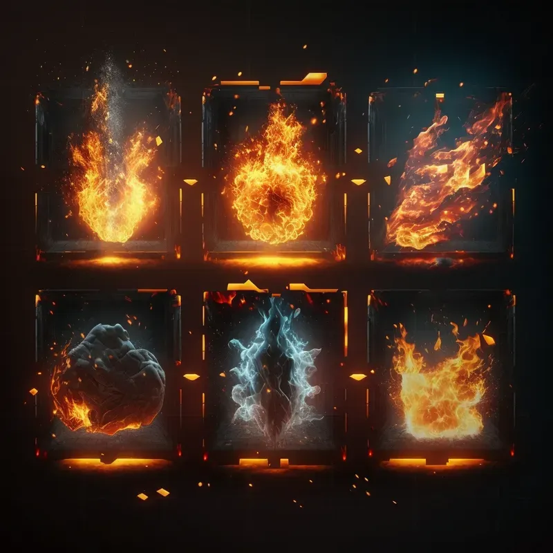 Magic Spell Icons For MMORPGs