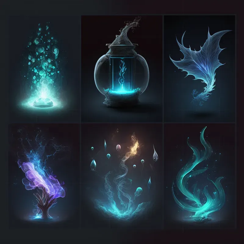 Magic Spell Icons For MMORPGs