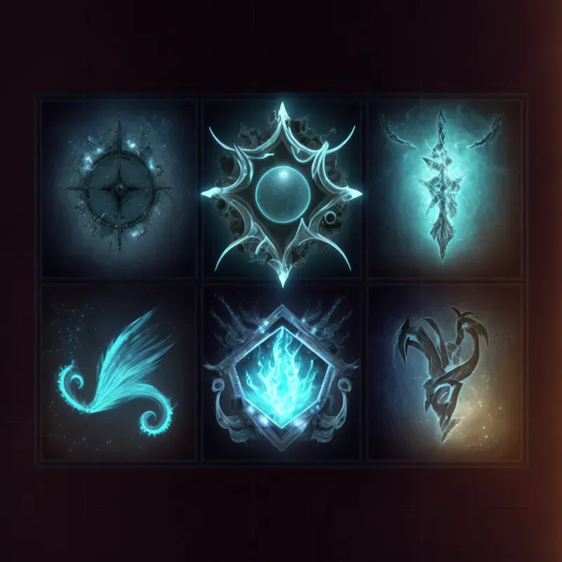 Magic Spell Icons For MMORPGs