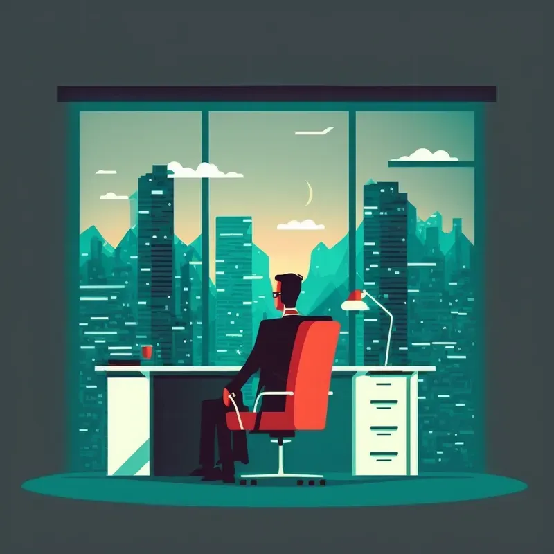 Business And Office Tasks Illustrations