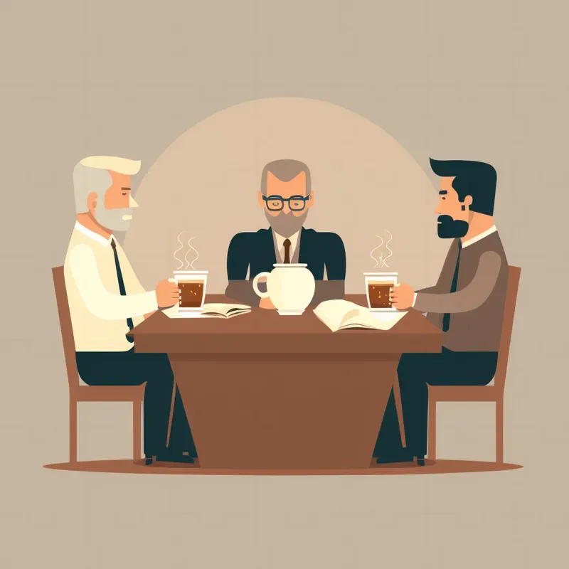 Business And Office Tasks Illustrations