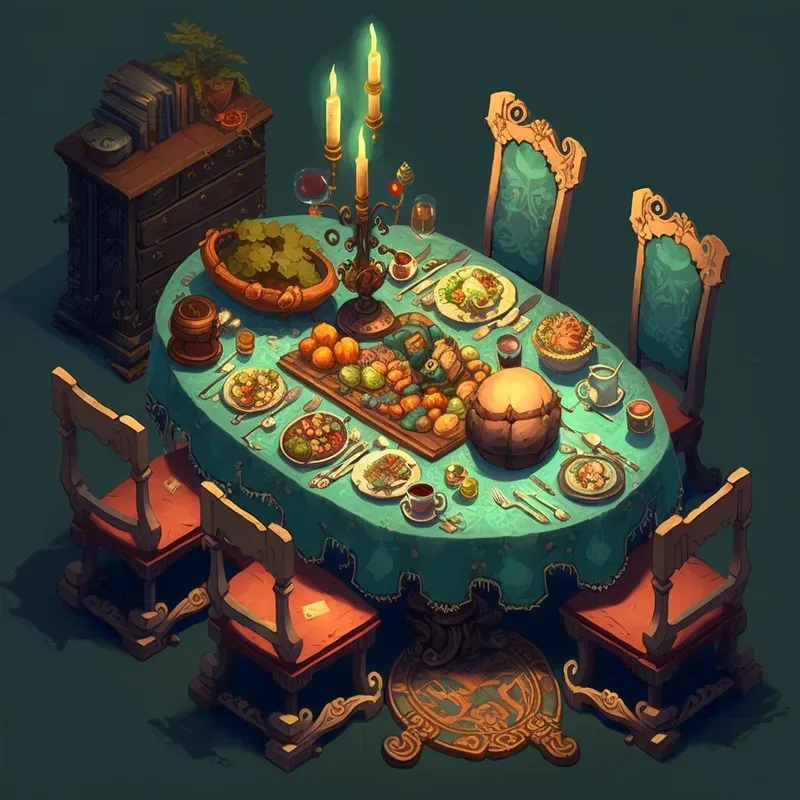 Game Environment Assets And Buildings
