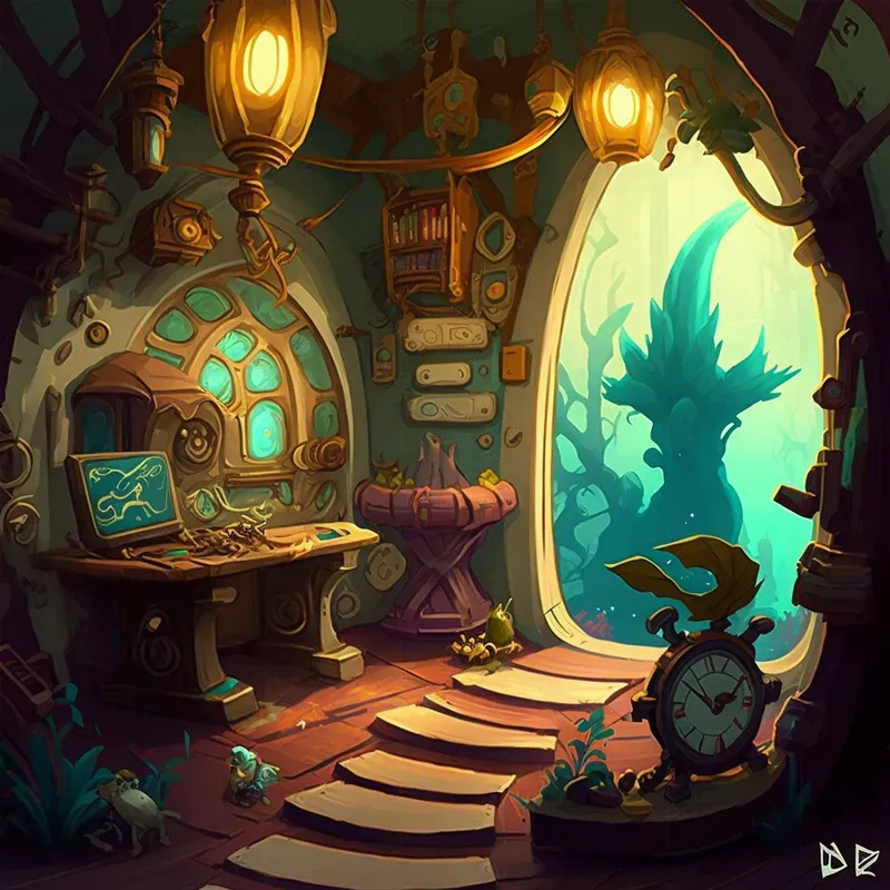 Game Environment Assets And Buildings