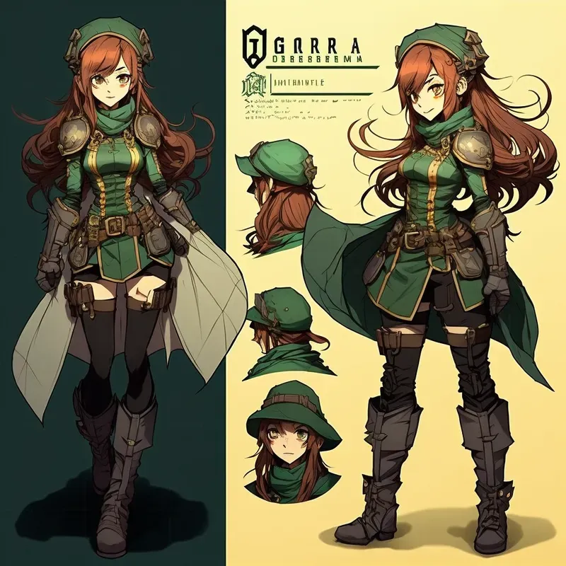 Beautiful Game Character Designs