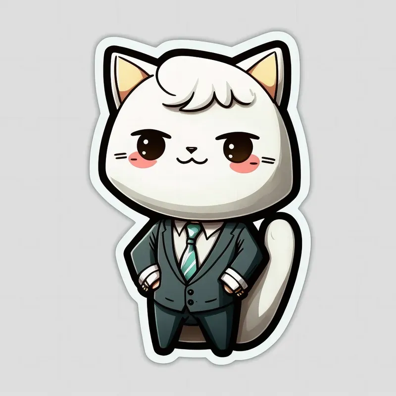 Career Animals Stickers