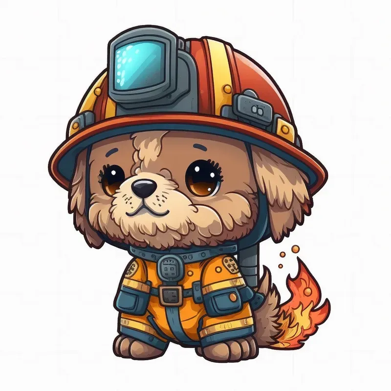 Career Animals Stickers