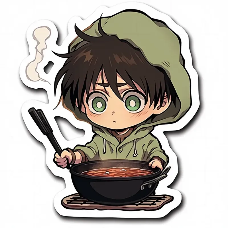 Cute Kawaii Anime Stickers