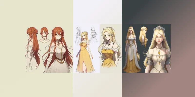 Beautiful Anime Characters generated by undefined