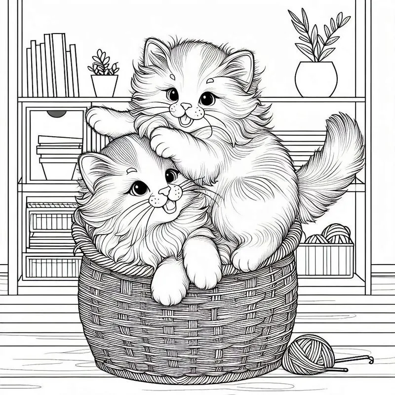 Color Your Worlds Customized Line Art