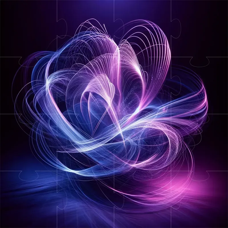 Abstract Light Art