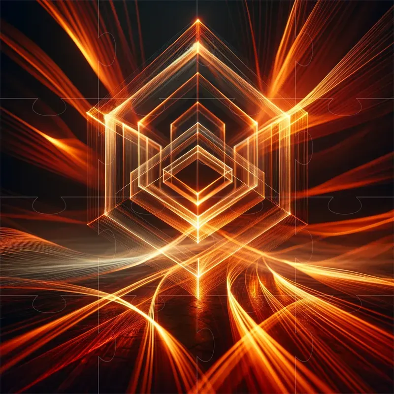 Abstract Light Art