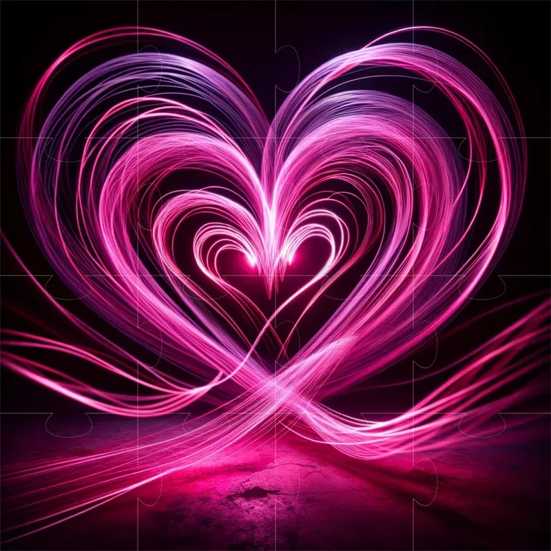 Abstract Light Art