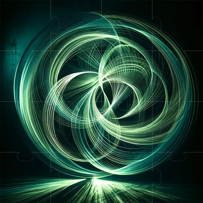Abstract Light Art
