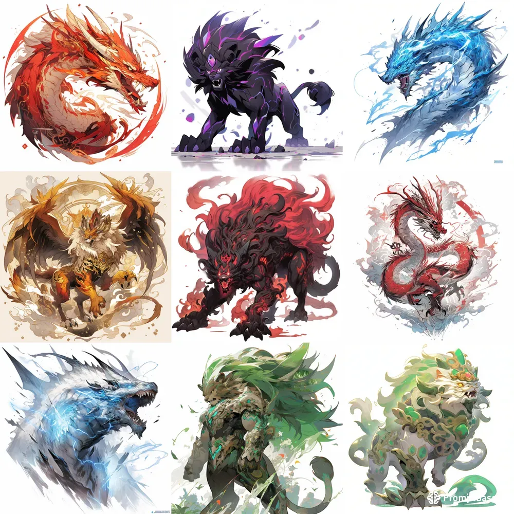 Stunning Mythical Beasts Illustrations